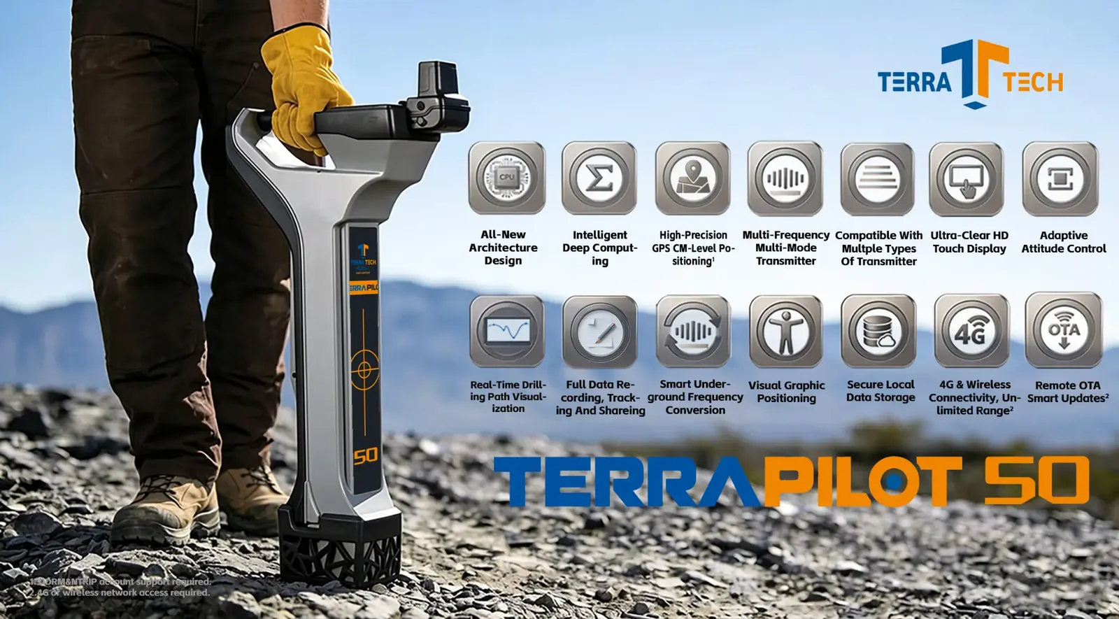 TerraPilot 50 locator